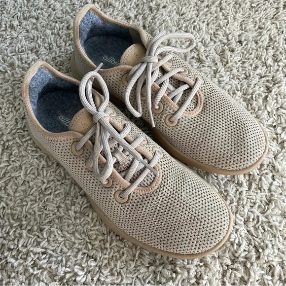 Allbirds Tree Runners Hazy Beige Women's 8 - Picture 5 of 14
